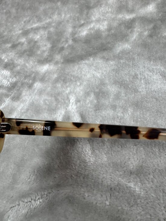 Lu Goldie Solene Sunglasses Chocolate Tortoise Acetate Frame With Case main image 5